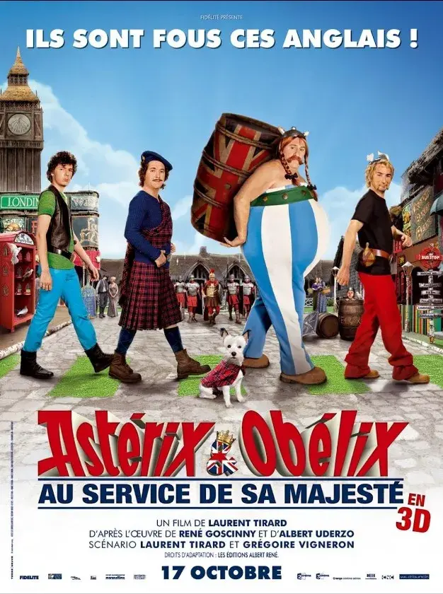 فیلم آستریکس و اوبلیکس: خداحافظ خاک بریتانیا (Asterix & Obelix: God Save Britannia 2012)