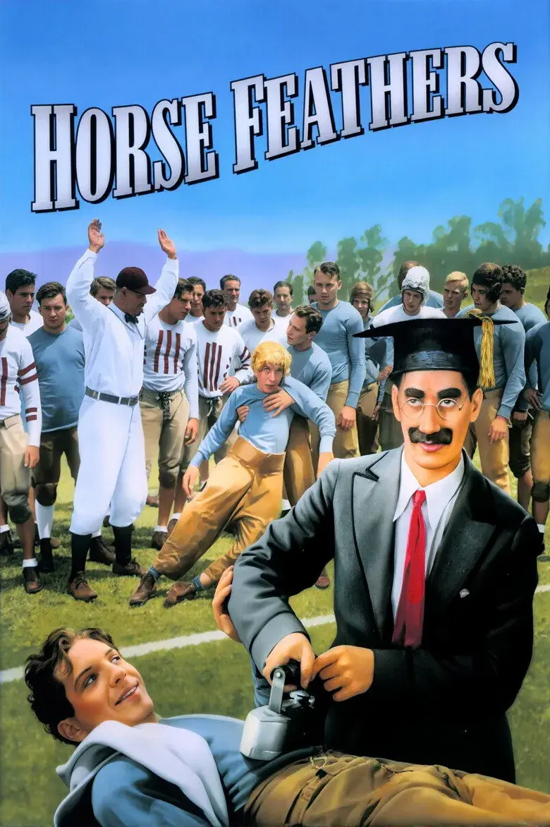 فیلم چرندیات (Horse Feathers 1932)