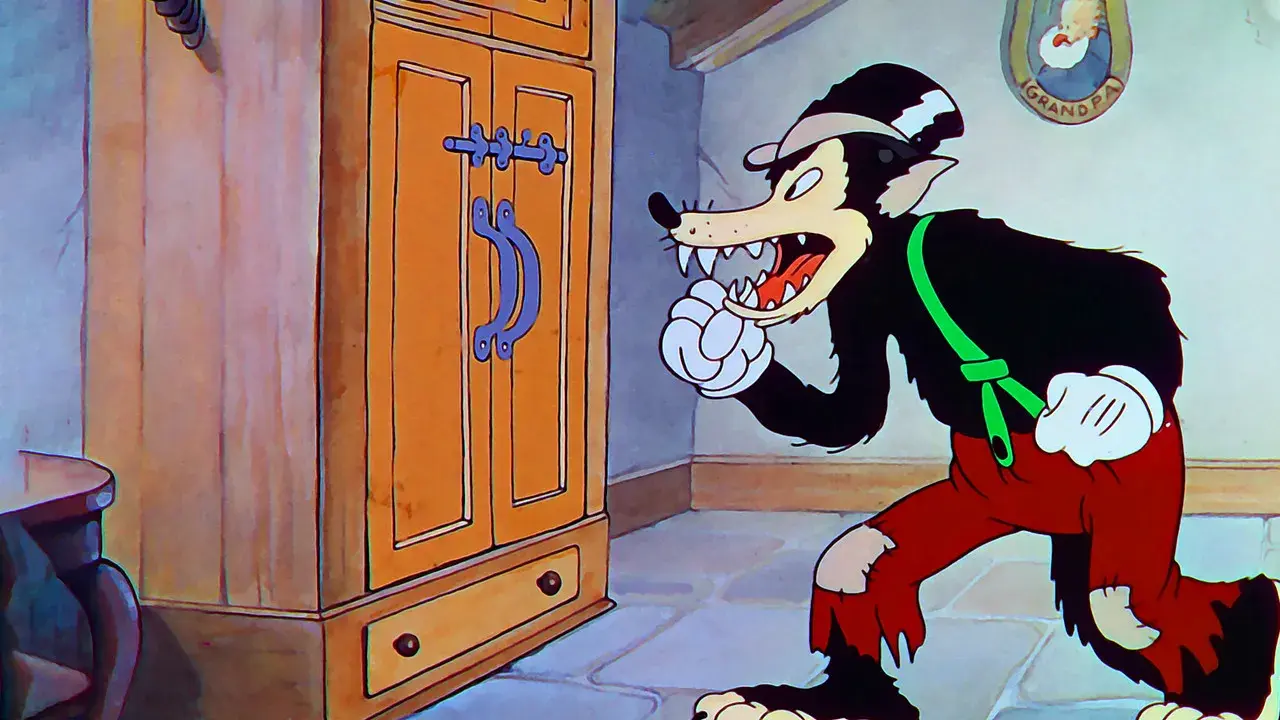 انیمیشن گرگ بد بزرگ (The Big Bad Wolf 1934)