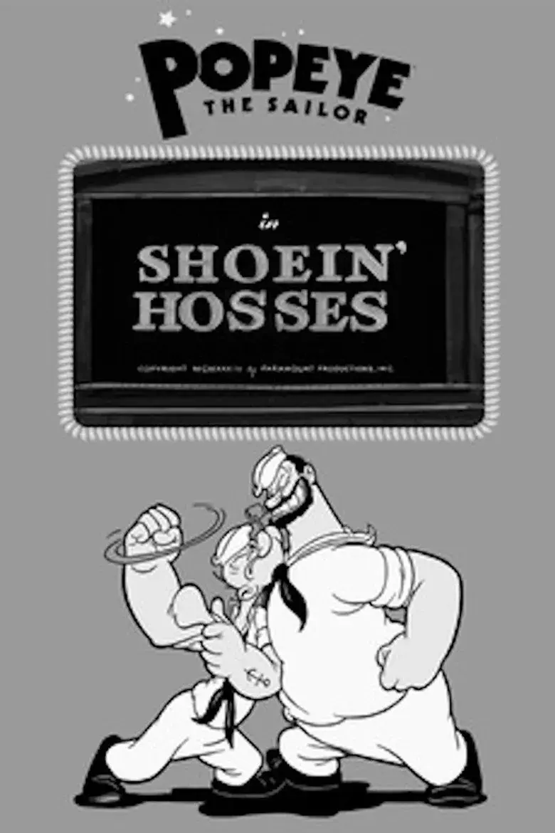 انیمیشن ملوان زبل:  نعل بندی اسبها (Shoein' Hosses 1934)