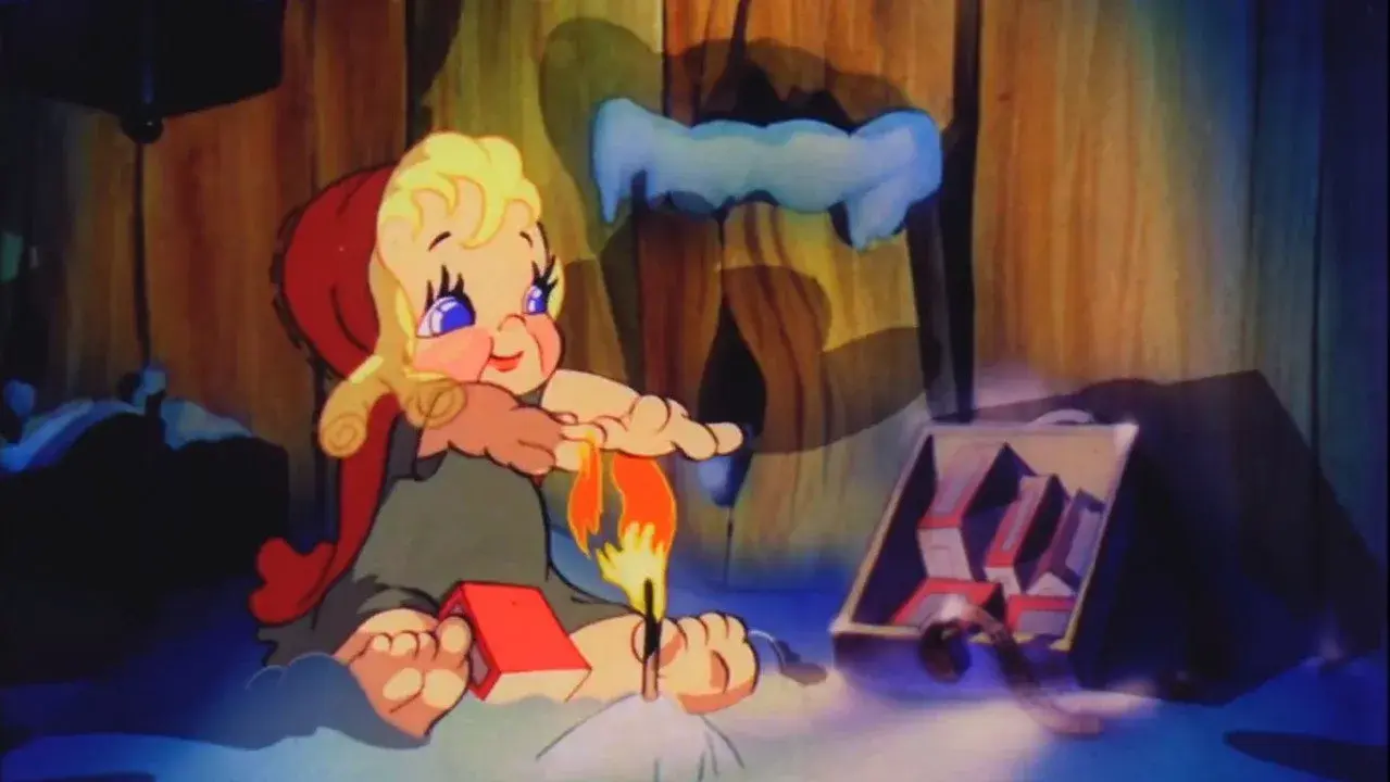 انیمیشن دختر کبریت‌ فروش (The Little Match Girl 1937)