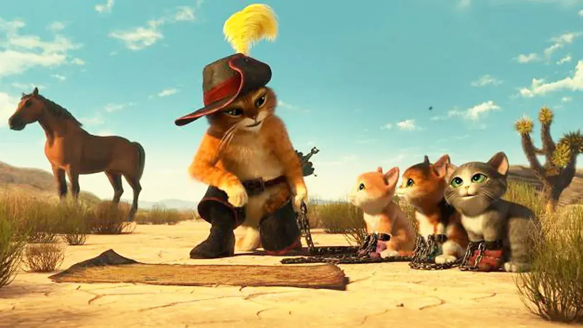 انیمیشن گربه چکمه پوش: سه وروجک (Puss in Boots: The Three Diablos 2012)