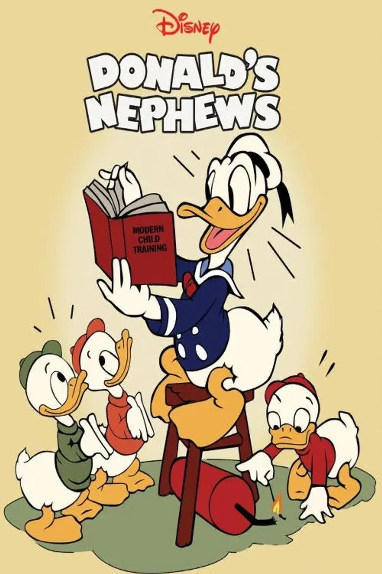 انیمیشن خواهرزاده‌های دونالد (Donald's Nephews 1938)
