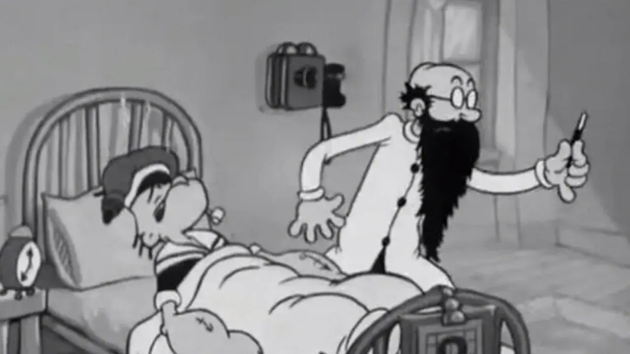 انیمیشن من عاشق‌ام، مریضم (I Yam Love Sick 1938)
