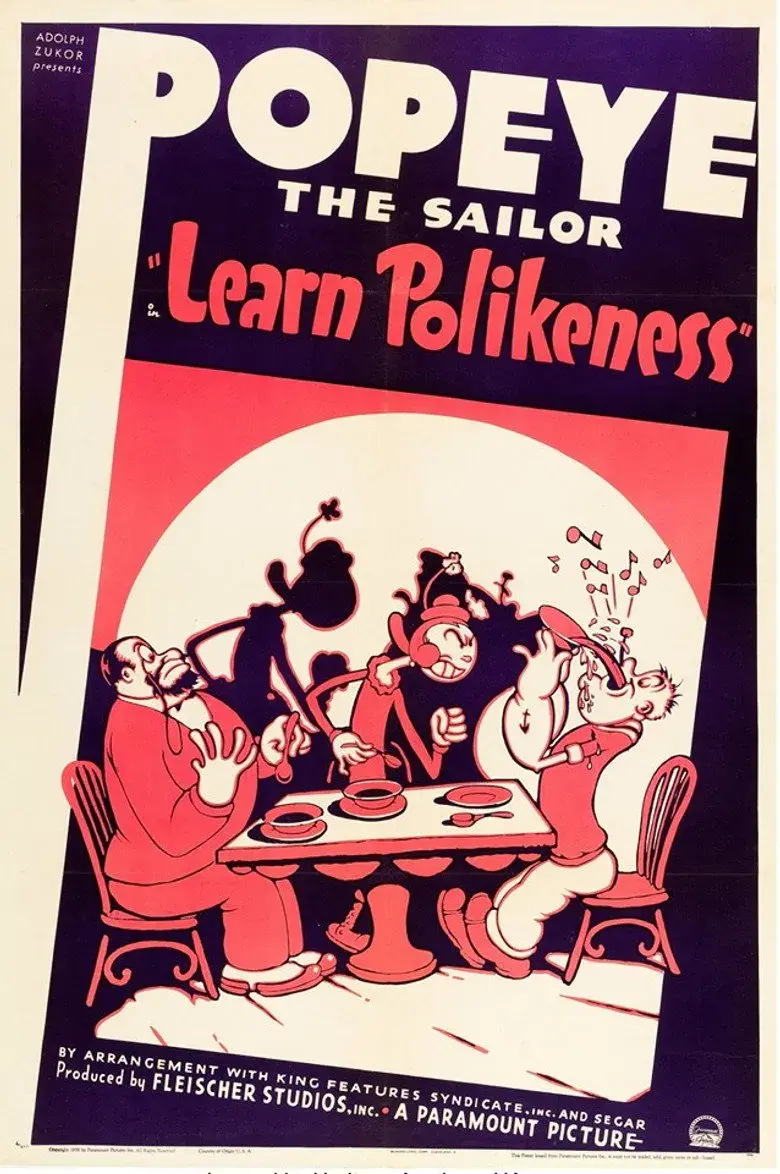 انیمیشن ادب را یاد بگیرید (Learn Polikeness 1938)