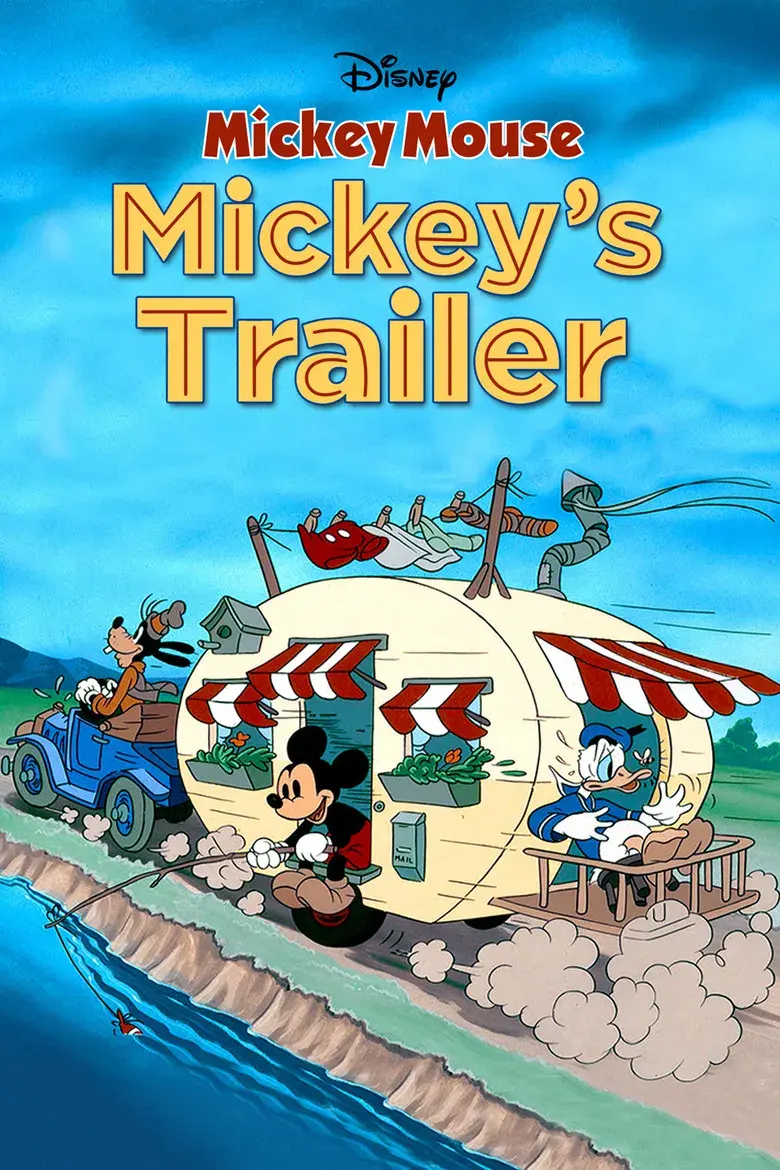 انیمیشن تریلر میکی (Mickey's Trailer 1938)