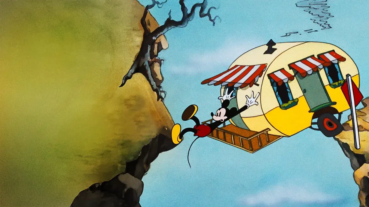 انیمیشن تریلر میکی (Mickey's Trailer 1938)
