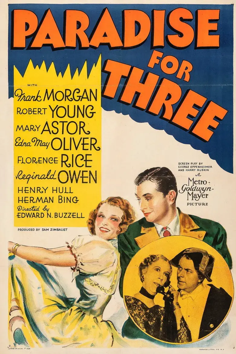 فیلم بهشت برای سه نفر (Paradise for Three 1938)
