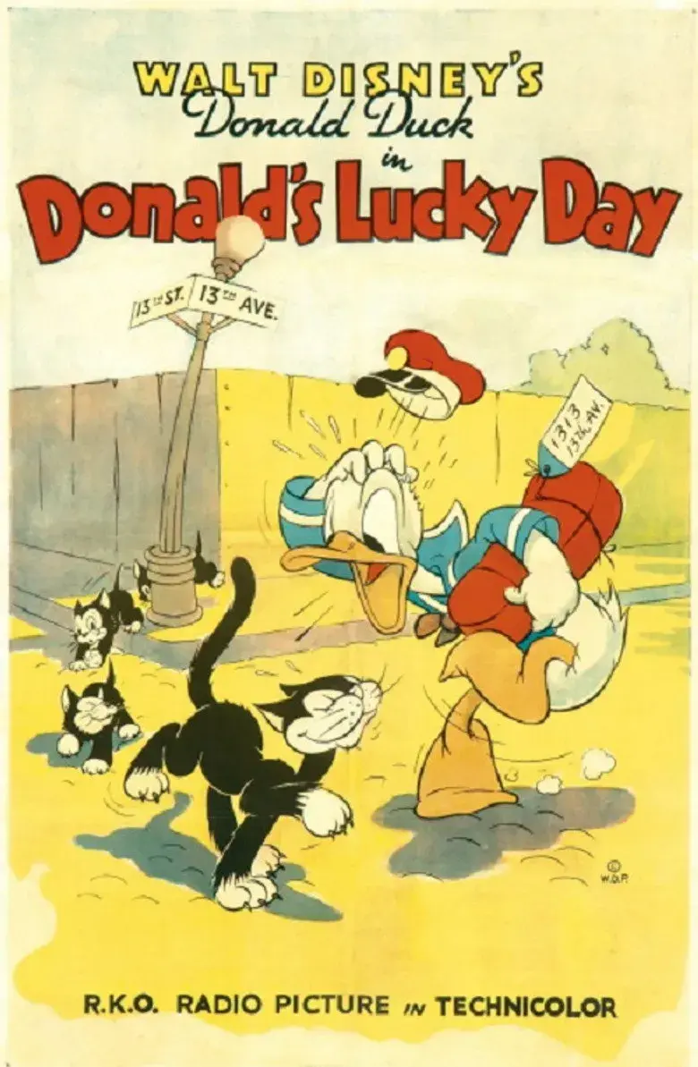 انیمیشن روز شانس دونالد (Donald's Lucky Day 1938)