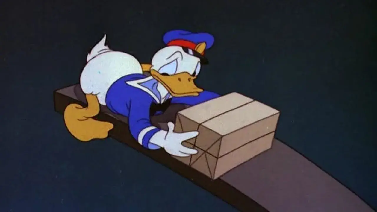 انیمیشن روز شانس دونالد (Donald's Lucky Day 1938)