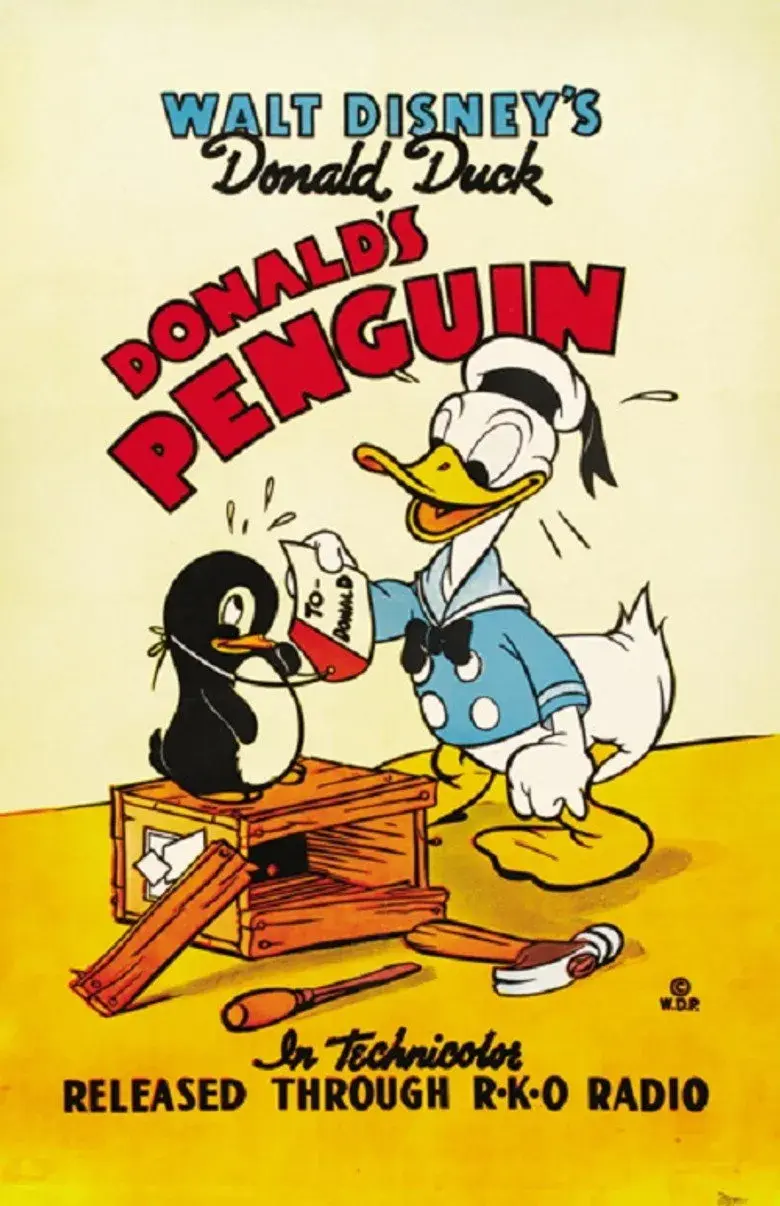 انیمیشن پنگوئن دونالد (Donald's Penguin 1939)