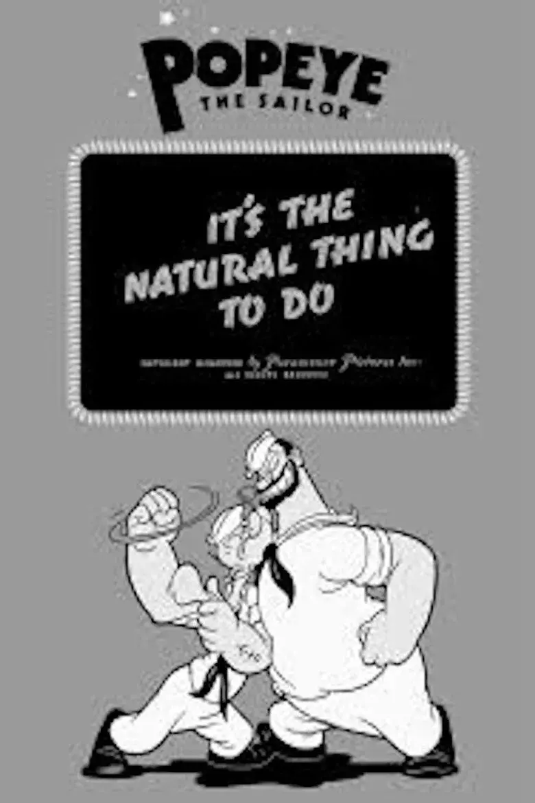 انیمیشن این طبیعی‌ترین کار است (It's the Natural Thing to Do 1939)