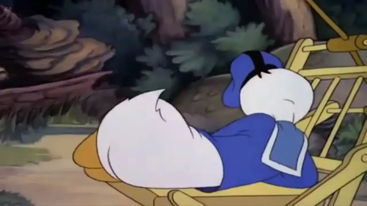 انیمیشن تعطیلات دونالد (Donald's Vacation 1940)