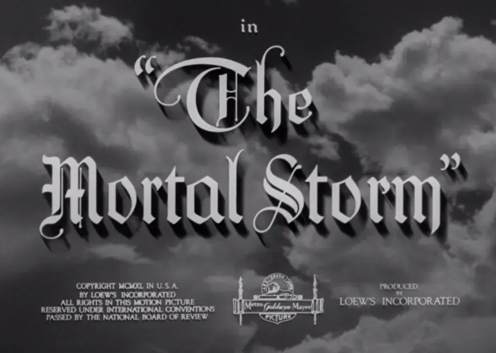 فیلم طوفان مرگ (The Mortal Storm 1940)
