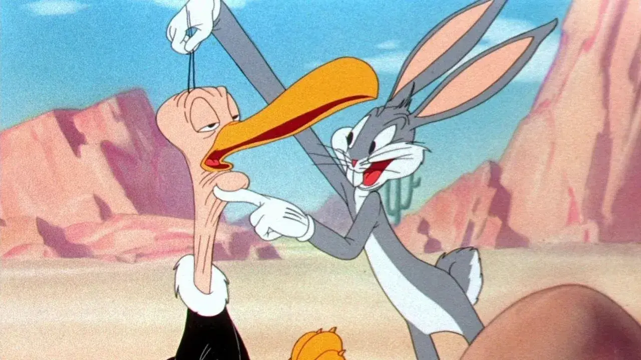 انیمیشن باگز بانی پرنده را گیر می‌اندازد (Bugs Bunny Gets the Boid 1942)