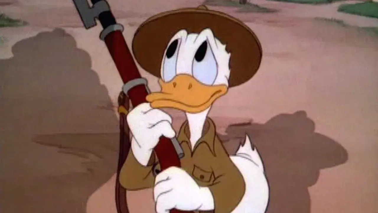 انیمیشن دونالد به خدمت سربازی می‌رود (Donald Gets Drafted 1942)