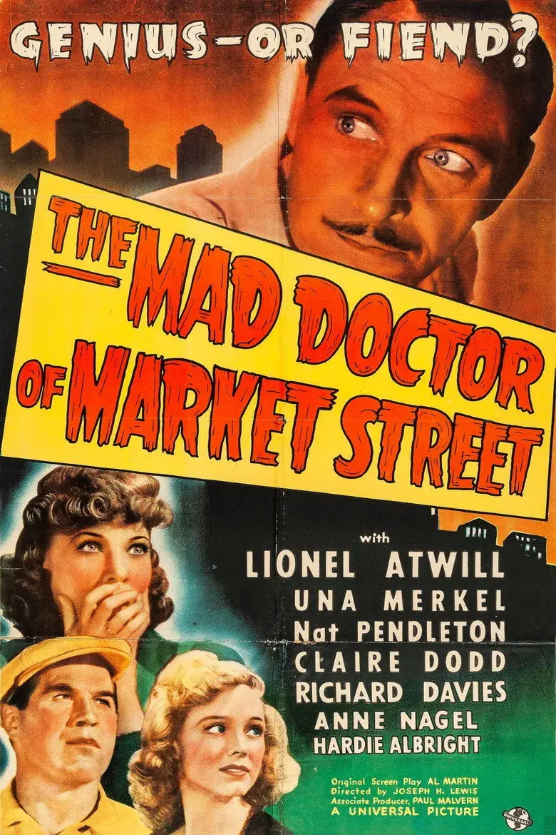 فیلم دکتر دیوانه خیابان مارکت (The Mad Doctor of Market Street 1942)