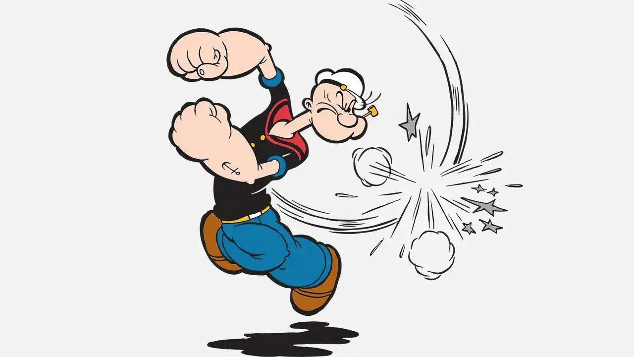 انیمیشن ملوان زبل و روغن و آب با هم قاطی نمی‌شوند (Olive Oyl and Water Don't Mix 1942)