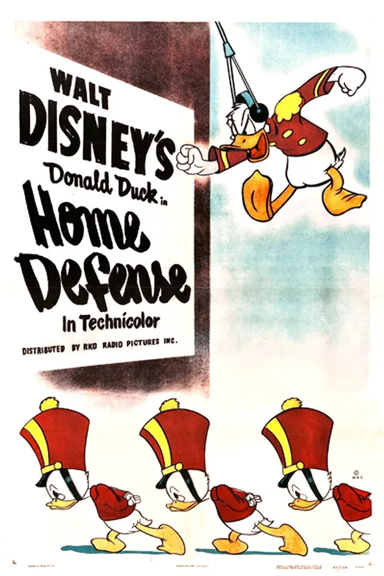 انیمیشن دفاع از خانه (Home Defense 1943)
