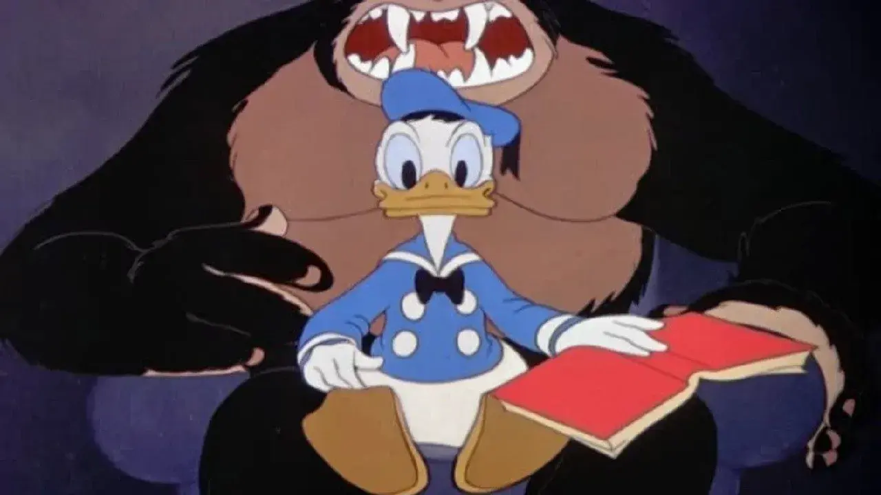 انیمیشن دونالد داک و گوریل (Donald Duck and the Gorilla 1944)