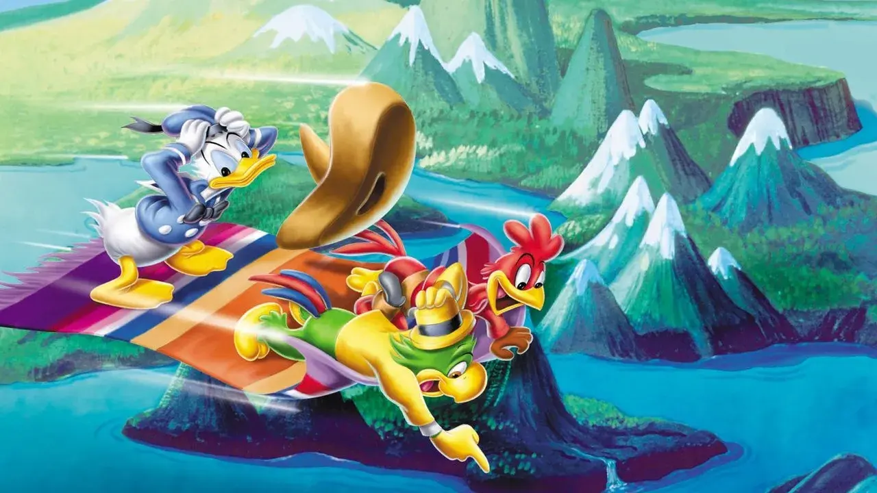 انیمیشن سه کابالرو (The Three Caballeros 1944)
