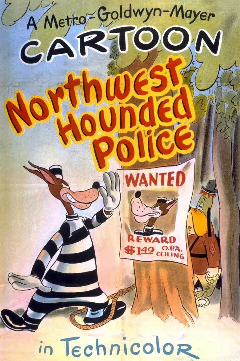 انیمیشن پلیس تحت تعقیب شمال غربی (Northwest Hounded Police 1946)