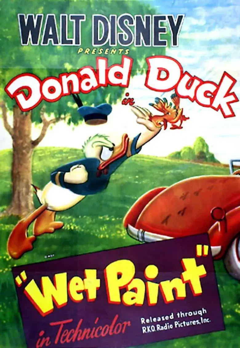 انیمیشن رنگ خیس (Wet Paint 1946)