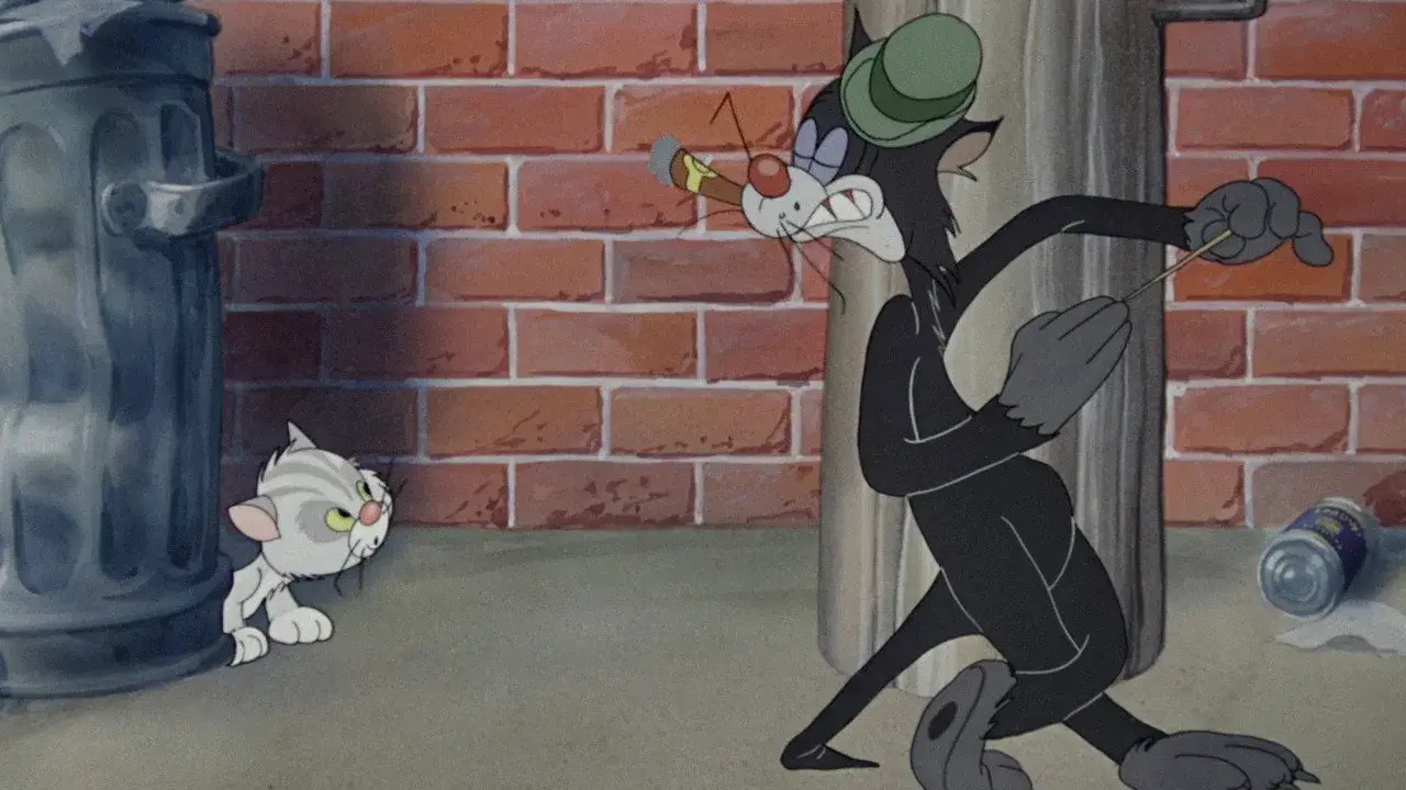 انیمیشن بد شانس بلکی (Bad Luck Blackie 1949)