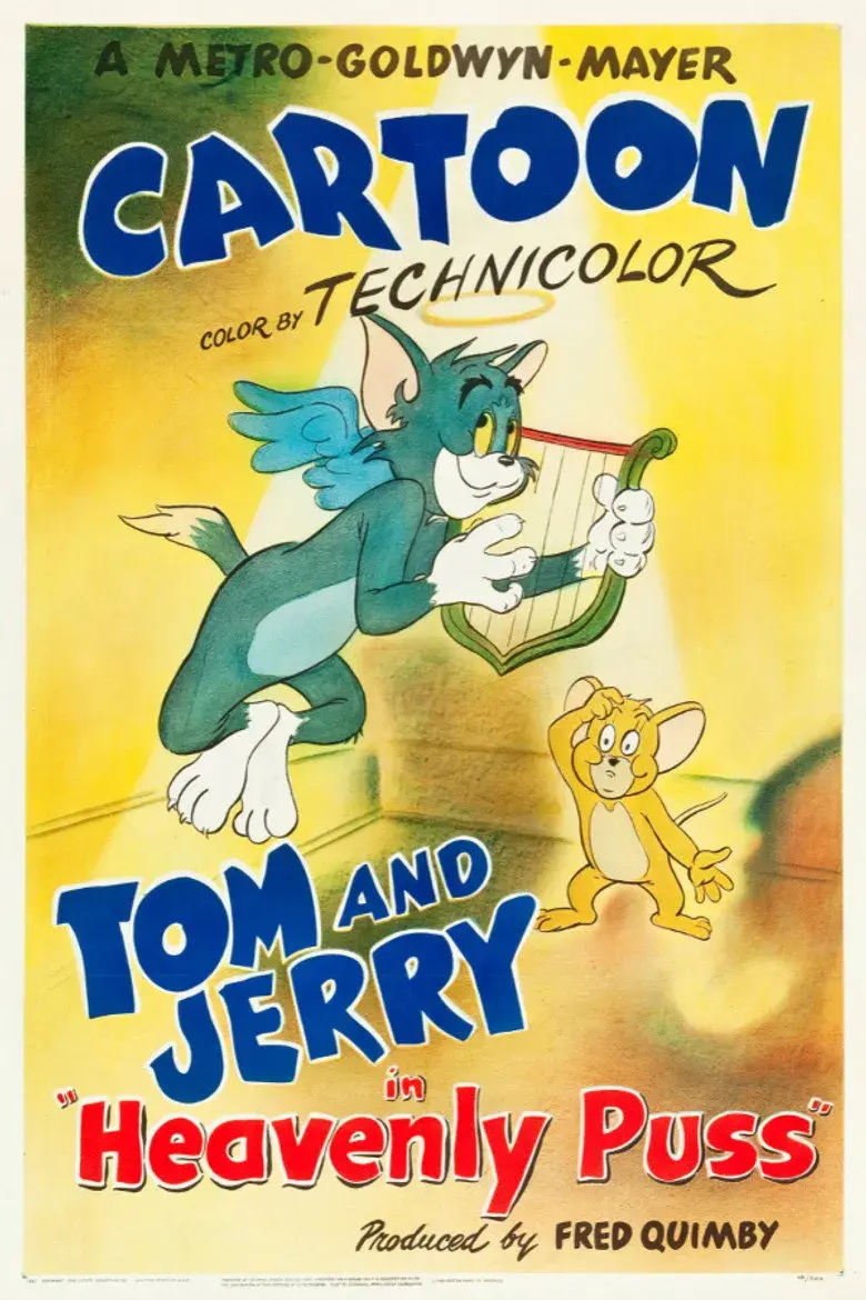 انیمیشن گربه بهشتی (Heavenly Puss 1949)