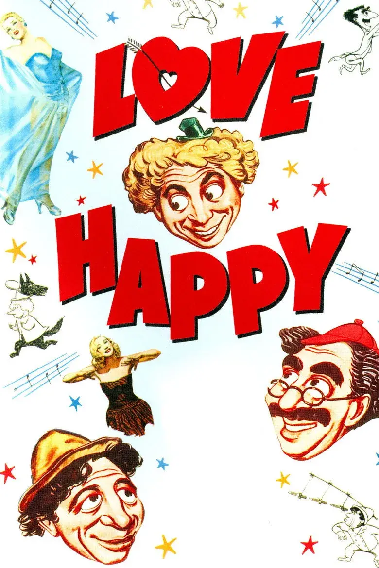 فیلم عاشق‌ پیشه (Love Happy 1949)