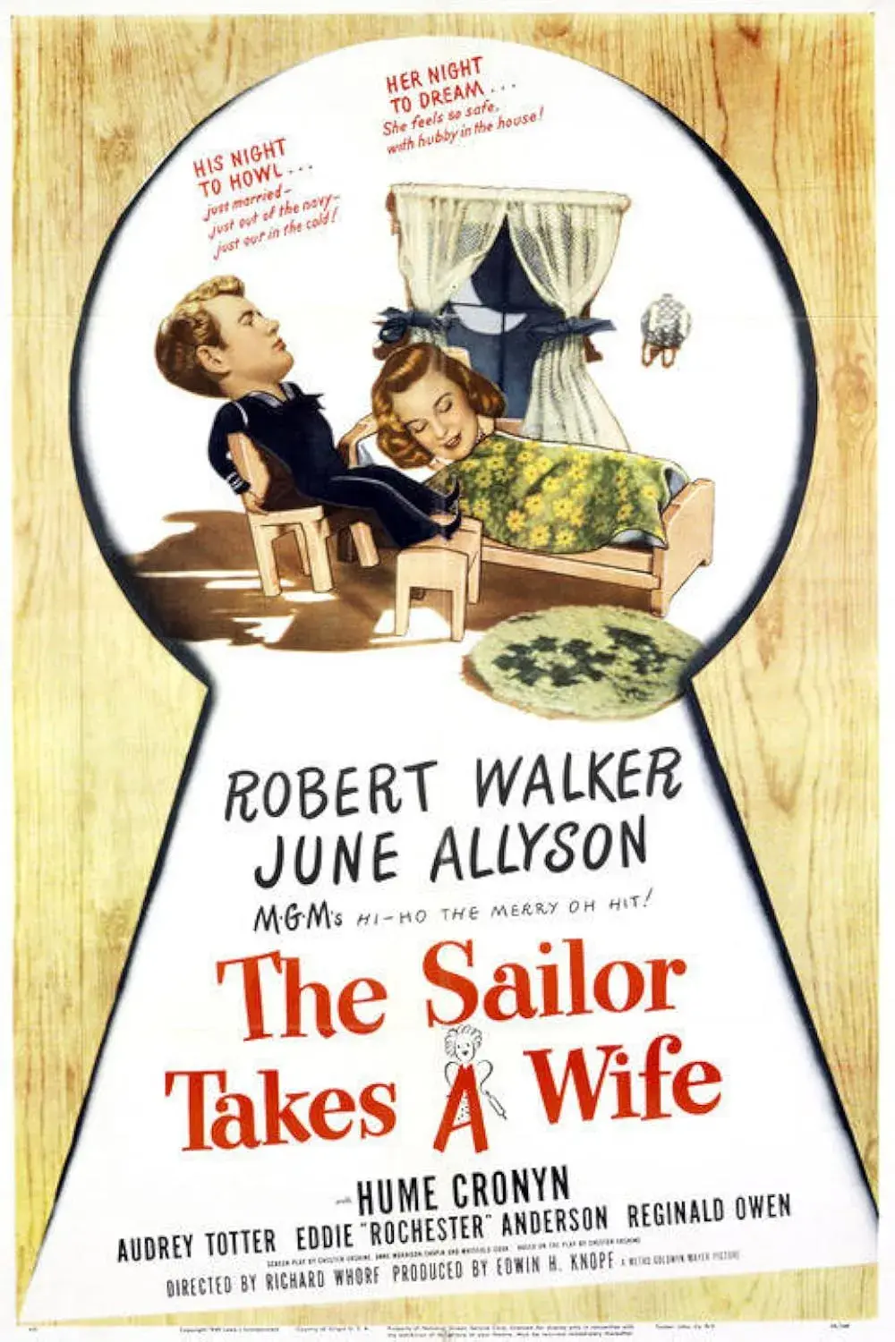 فیلم خانمی با یک ملوان (The Lady Takes a Sailor 1949)
