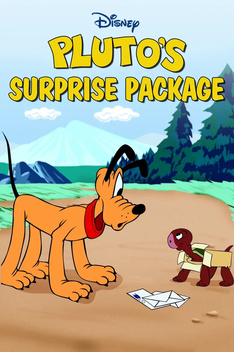 انیمیشن بسته غافلگیرکننده پلوتو (Pluto's Surprise Package 1949)