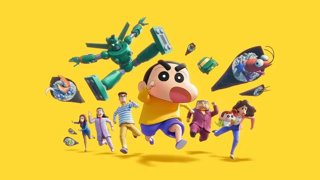 انیمه ابعاد جدید! کریون شین چان فیلم: نبرد قدرت های ماوراء طبیعی ~ سوشی پرنده ~ (New Dimension! Crayon Shin-chan the Movie: Battle of Supernatural Powers ~Flying Sushi~ 2023)