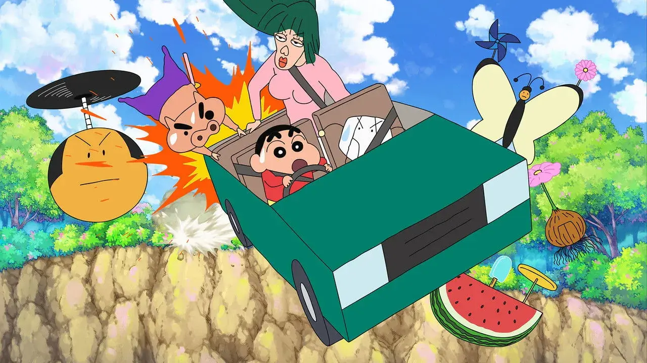 انیمه شین‌چان: تصادف! پادشاهی خط‌خطی و تقریباً چهار قهرمان (Crayon Shin-chan: Crash! Scribble Kingdom and Almost Four Heroes 2020)