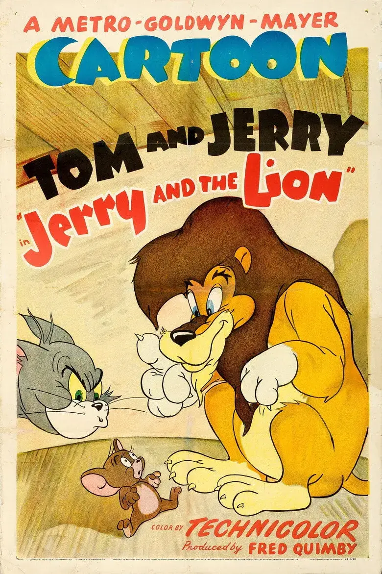 انیمیشن جری و شیر (Jerry and the Lion 1950)