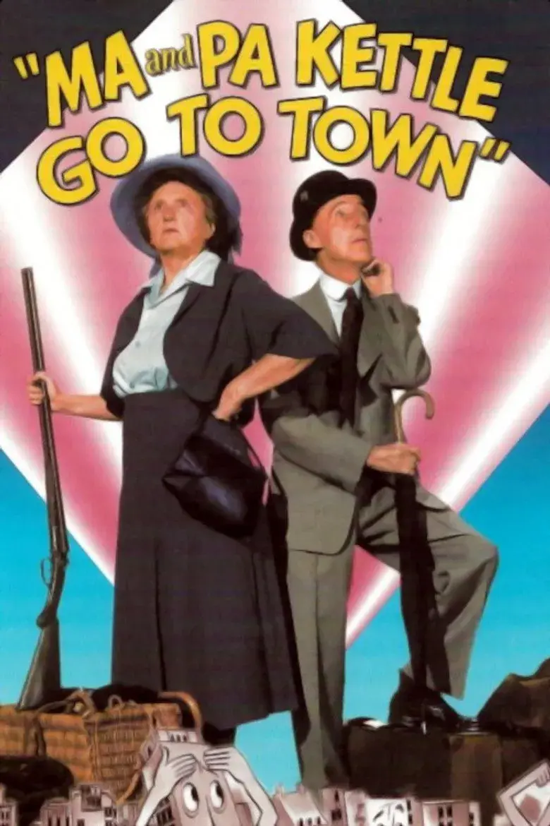 فیلم ما و پا کتل به شهر می روند (Ma and Pa Kettle Go to Town 1950)