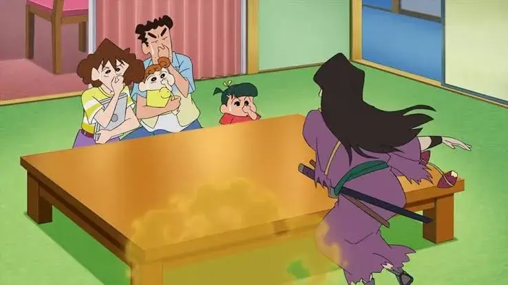 انیمه کریون شین چان: افسانه گردباد نینجا مونونوکه (Crayon Shin-chan: The Tornado Legend of Ninja Mononoke 2022)