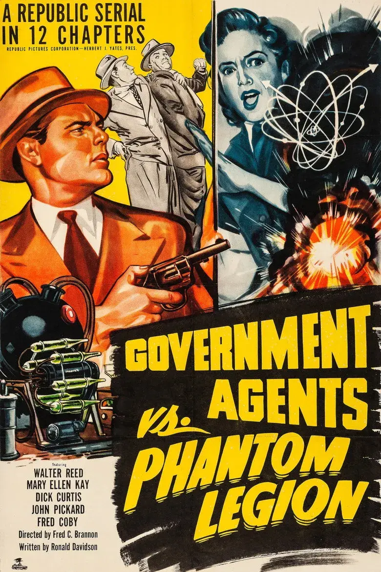 فیلم مأموران دولتی در برابر لژیون شبح (Government Agents vs Phantom Legion 1951)