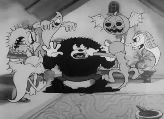 انیمیشن مهمانی هالووین بتی بوپ (Betty Boop's Hallowe'en Party 1933)