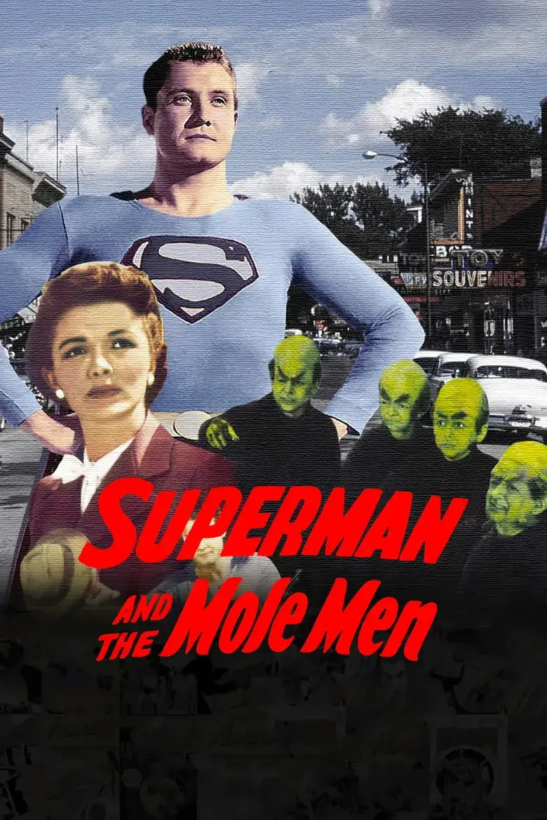 فیلم سوپرمن و مردان موش‌نما (Superman and the Mole Men 1951)