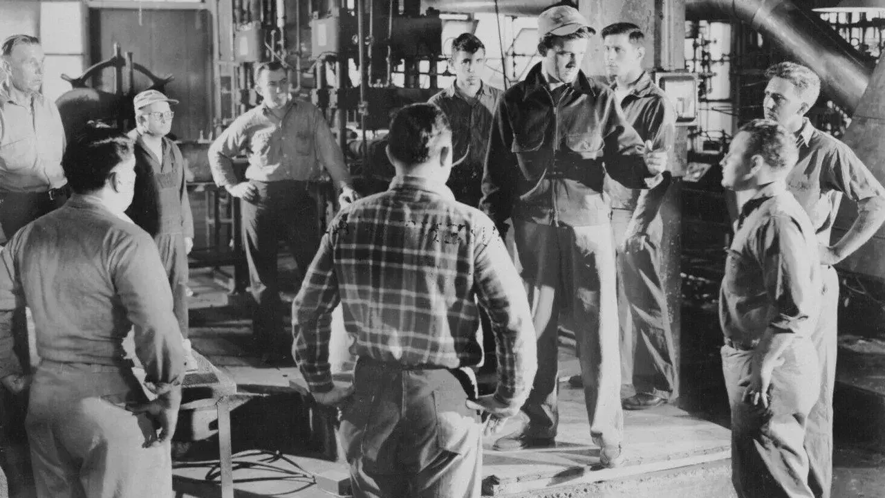 فیلم سوت در ایستون فالز (The Whistle at Eaton Falls 1951)