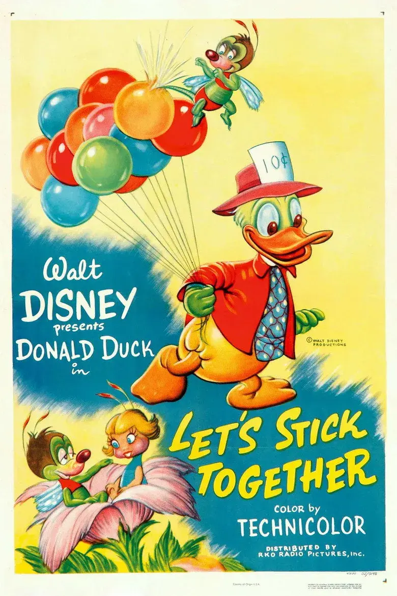 انیمیشن با هم بمانیم (Let's Stick Together 1952)