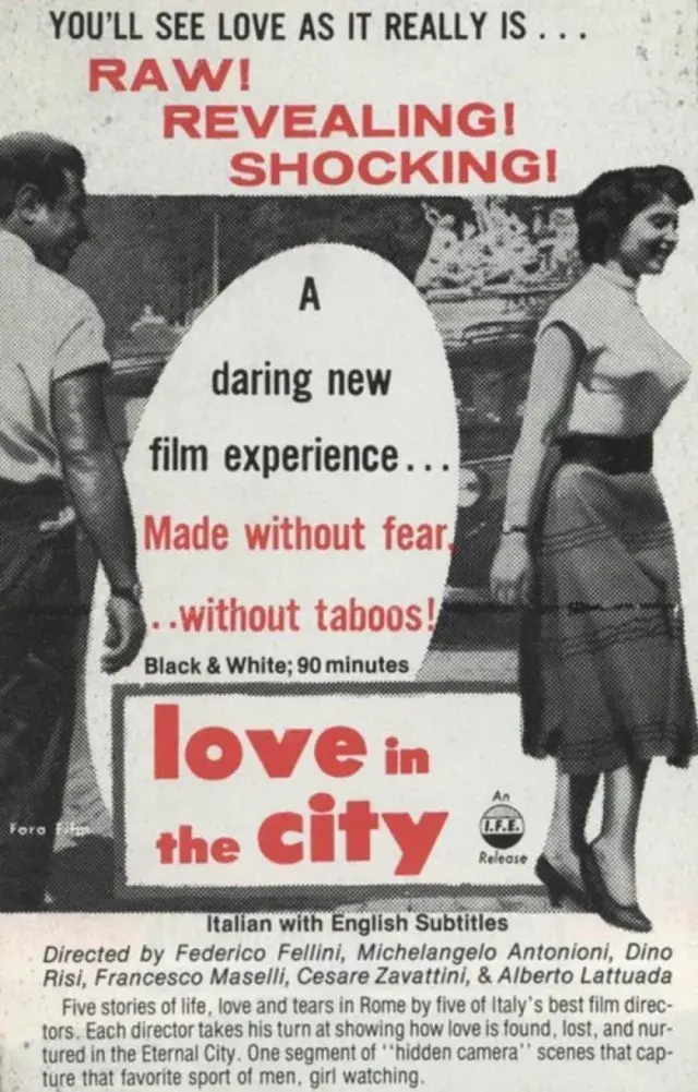فیلم عشق در شهر (Love in the City 1953)