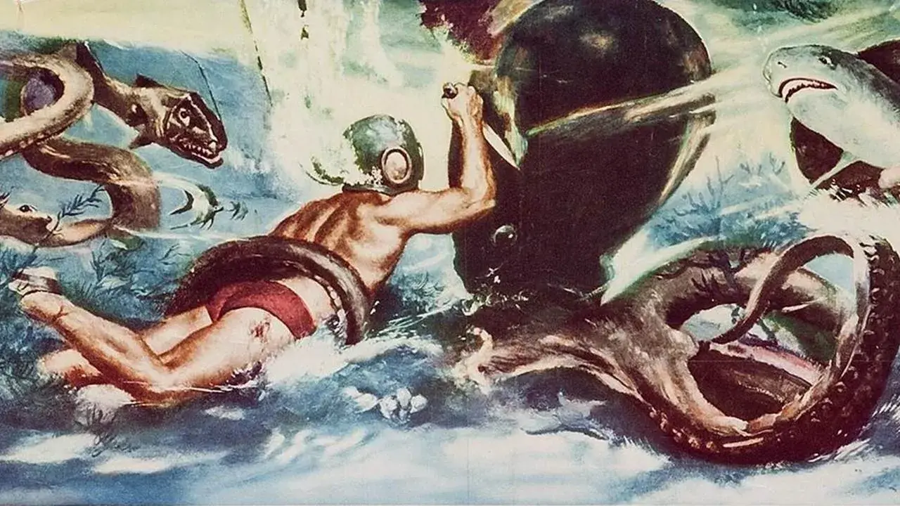 فیلم صخره 12 مایلی (Beneath the 12-Mile Reef 1953)