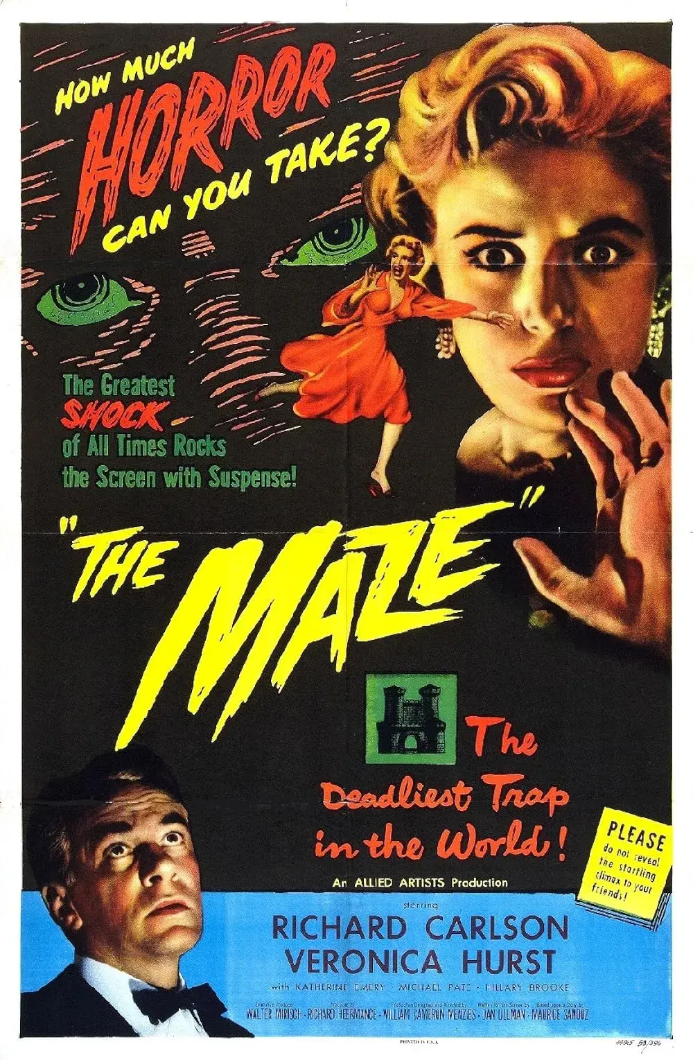 فیلم هزارتو (The Maze 1953)