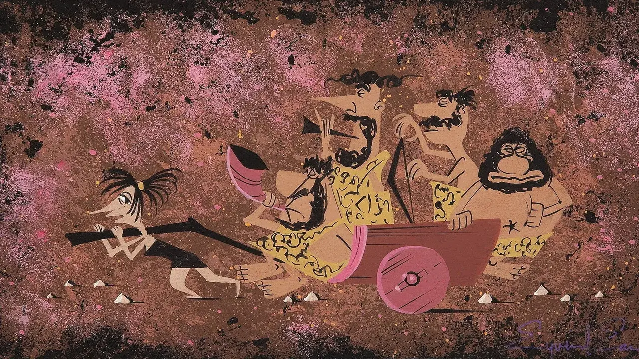 انیمیشن بوق، سوت، زخمه و غرش (Toot, Whistle, Plunk and Boom 1953)