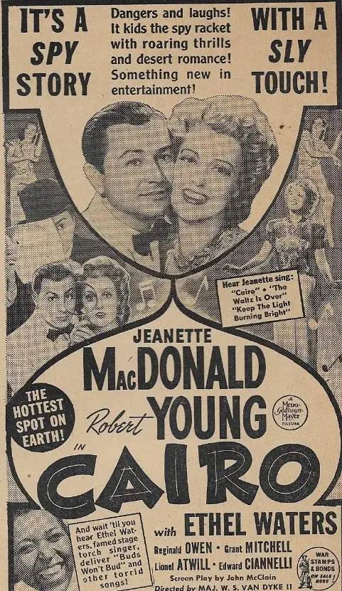 فیلم قاهره (Cairo 1942)