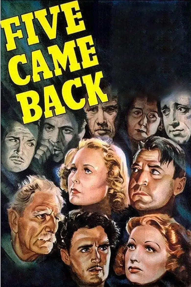 فیلم پنج نفر بازگشتند (Five Came Back 1939)