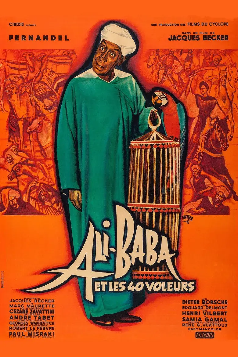 فیلم علی بابا و چهل دزد (Ali Baba and the Forty Thieves 1954)