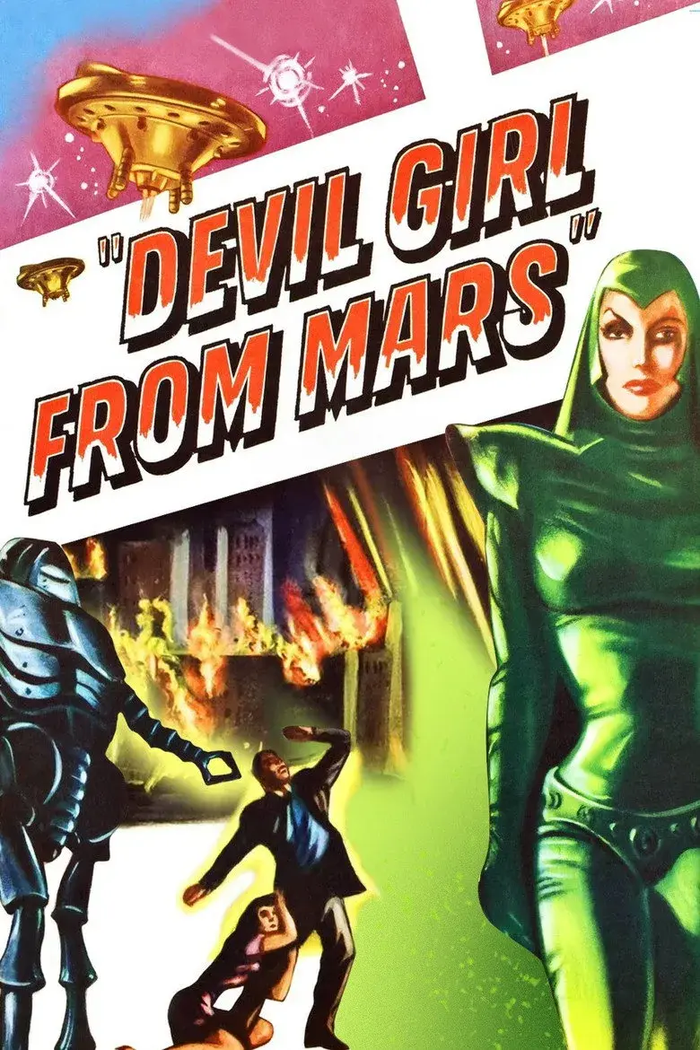 فیلم دختر شیطان از مریخ (Devil Girl from Mars 1954)